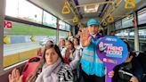 Hoy se lanzó la campaña ‘Ponle freno al acoso’ en estaciones y buses del Metropolitano