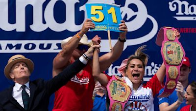 Defending champion Miki Sudo wins women's division of Nathan's annual hot dog eating contest