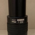 【專業中古顯微鏡】Nikon 20x 物鏡 MM400/MM800 工具顯微鏡專用