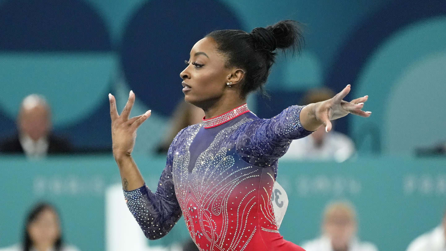 Simone Biles rocks a fancy updo after slamming mean comments about her hair