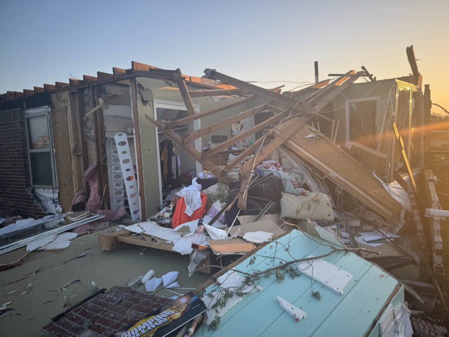 Claremore family lucky to be alive after tornado destroys home