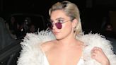 Florence Pugh's white lace dress and feather boa is her best look *ever*