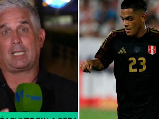 ¿Por qué Joao Grimaldo no jugó ante Argentina ni Canadá? Esto dijo Diego Rebagliati