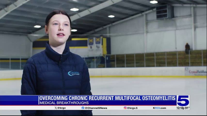 Medical Breakthroughs: 12-year-old girl overcoming chronic condition to continue figure skating
