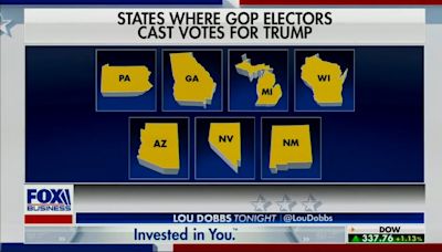 Fox News ignores indictments in Arizona for the fake electors conspiracy it helped promote