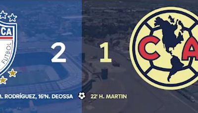 América regresa al nido luego ser derrotado por Pachuca 2-1 en el torneo de Concachampions