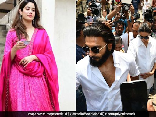 ... Deepika Padukone's Baby Bump Flair And SRK-Gauri Khan's Cool Casuals To Janhvi Kapoor's Pink Power, These...