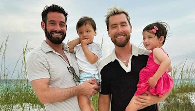 Lance Bass Shares Summery Snaps with His Husband and Kids in Florida: ‘Our Job Is Beach’