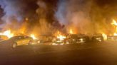 More Than 30 Cars Scorched In Overnight Fire At Auto Auction Lot | NewsRadio WIOD | Florida News