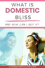 What is Domestic Bliss And How To Have It In Your Life Now (2023)