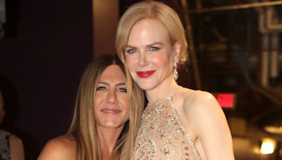 Jennifer Aniston Says Nicole Kidman Helped Her Through 'a Lot of Hard Things' While Making “Just Go with It”