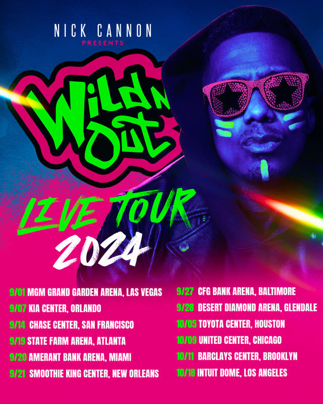 Nick Cannon Announces 'Wild 'N Out Live: The Final Lap' Tour for Fall 2024