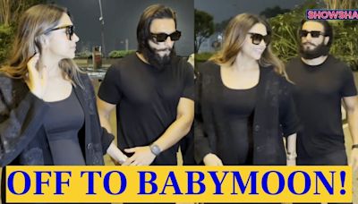 Deepika Padukone Leaves For Her Babymoon With Husband Ranveer Singh Flaunting Her Baby Bump; WATCH - News18