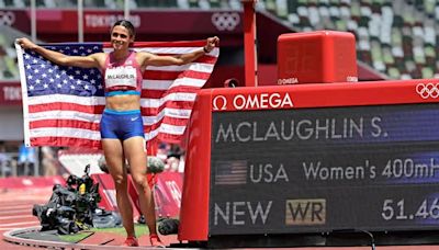 How did Sydney McLaughlin-Levrone do during 2023 Diamond League?