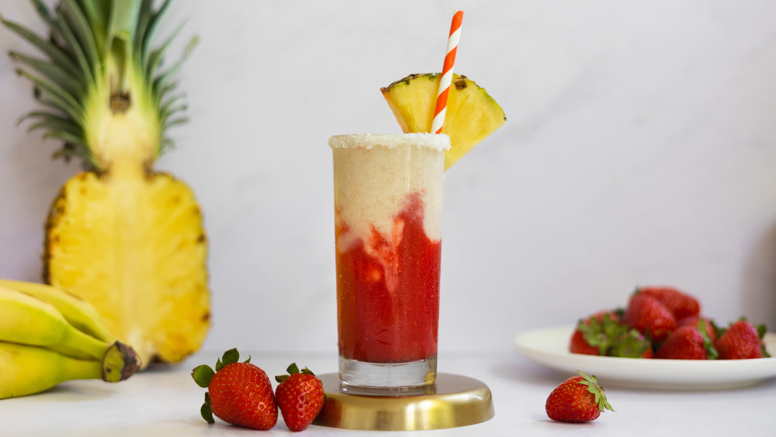 The 2-Layered Frozen Drink You Need For Cooling Off This Summer