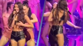 Olivia Rodrigo suffers awkward wardrobe malfunction mid-show forcing dancer to rush to help