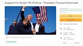 GoFundMe "bendecido" por Donald Trump recauda sobre $4 millones