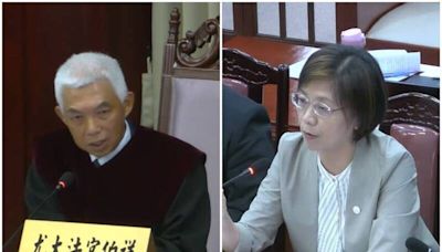 翁曉玲主張政院覆議失敗就得接受 大法官尤伯祥質疑：立院有比較大？