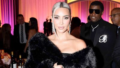 Kim Kardashian Stuns with Bleached Blonde Hair and All-Black Look as She Attends 2024 Lo Máximo Awards