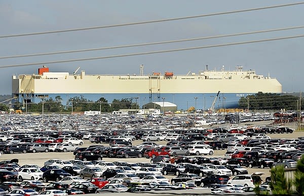 Georgia port sets record for April auto shipments | Arkansas Democrat Gazette