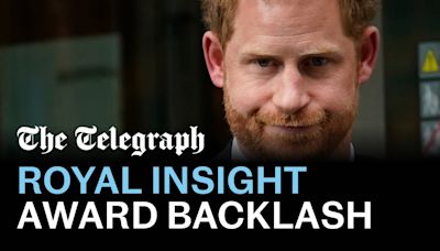 Watch: Prince Harry stunned by military award backlash | Royal Insight