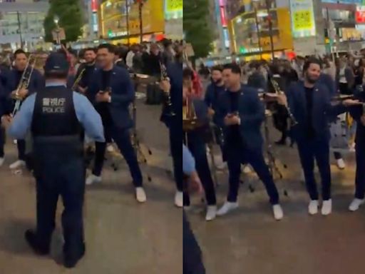 Le piden a Banda El Recodo detenerse por cantar en la vía pública de Japón