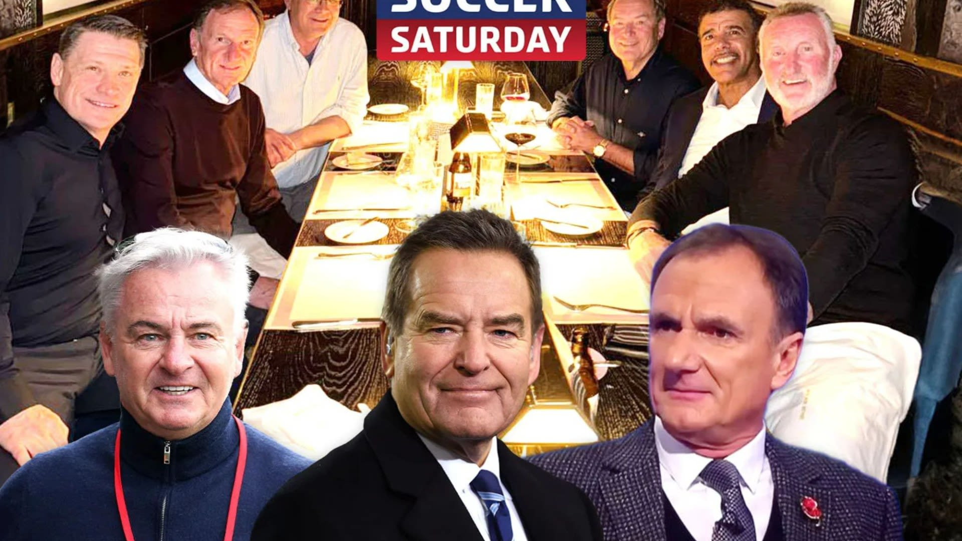 Where iconic cast of Soccer Saturday is now as Sky Sports legends reunite
