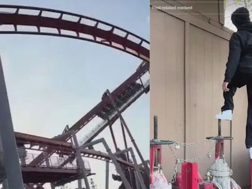 Teens who previously snuck into Dodger Stadium break into Knott's Berry Farm
