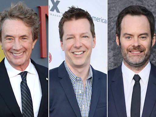 Martin Short Revives Iconic Jiminy Glick Character for Hilarious Interviews with Sean Hayes and Bill Hader