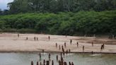 Rare new pictures show uncontacted Amazon tribe threatened by loggers