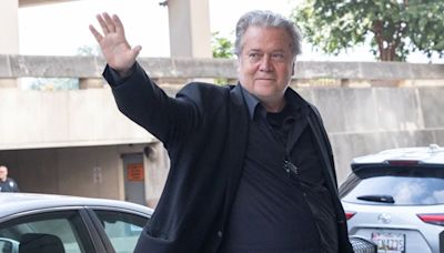 Steve Bannon reports to federal prison for contempt of Congress