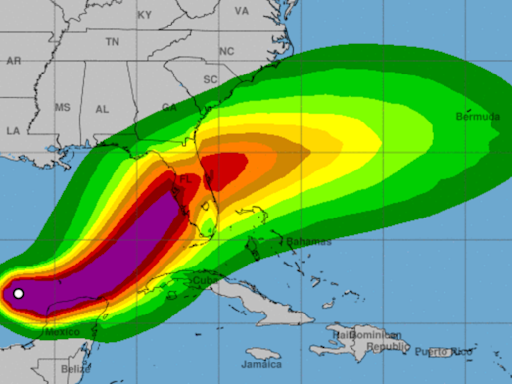 Hurricane Milton One Of The Strongest Storms Ever Recorded In Atlantic Basin; Threat Has Residents Fleeing & ...