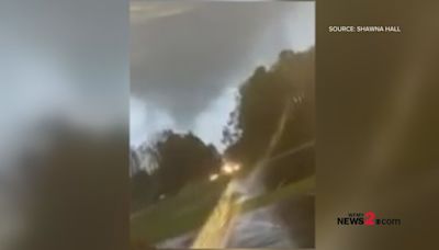 Tornado caught on camera near Moravian Falls, NC