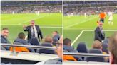 Furious Ange Postecoglou filmed snapping at fan during Tottenham 0-2 Man City