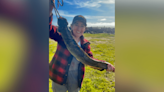 Tillamook woman catches potentially record-breaking eel-like fish