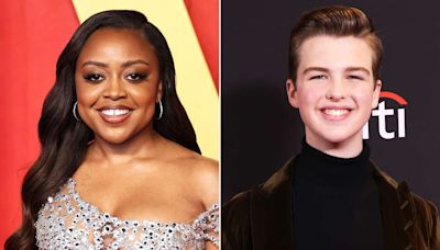 Quinta Brunson's Mom 'Freaked Out' and Dropped Her Phone After Meeting Young Sheldon's Iain Armitage Over FaceTime