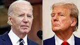 Biden and Trump in near-even split in presidential race, poll finds