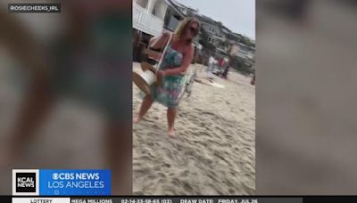 Viral video of homeowner sectioning off part of Laguna Beach from beachgoers sparks debate