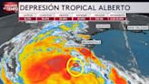 Alberto pierde fuerza y se degrada a depresión tropical: conoce su trayectoria