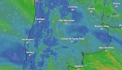 Alertas meteorológicas por frío en el sur y por calor en el norte del país