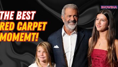 Mel Gibson Makes A Rare Appearance With Kids Lucia & Lars At 'Monster Summer' LA Premiere | N18G - News18