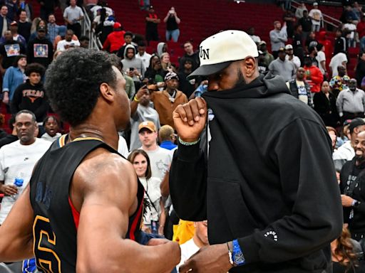 Dwyane Wade Shows Full Support Of LeBron James Teaming With Son Bronny