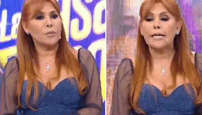 Magaly Medina destruye a su equipo de producción en programa en vivo: "Me están dejando en ridículo"