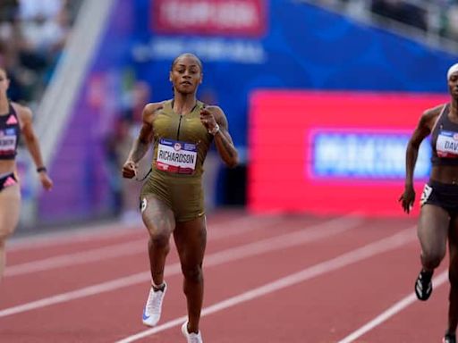 Watch: Dallas’ Sha’Carri Richardson wins 200m semi at U.S. Olympic Track and Field Trials