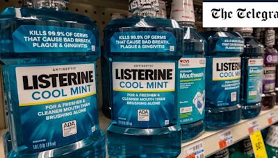 Daily use of Listerine mouthwash may increase risk of bacteria linked to cancer, study claims