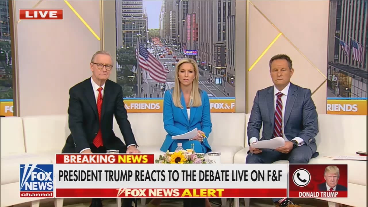 Trump tells Fox & Friends that ABC should have its broadcast license revoked because of the presidential debate