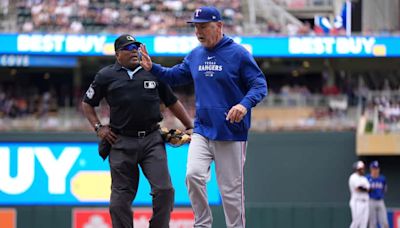 Texas Rangers manager Bruce Bochy on blown foul-tip call, ejection: ‘That’s a shame’