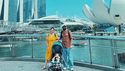 Vikrant Massey’s Singapore vacation with wife Sheetal and son Vardaan: Top Instagram moments