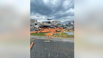 Strong winds, thunderstorms damage buildings in Ocean City