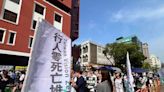 1500人圍立院喊「退回交通惡法」 簽遺囑諫交通部「每條命都很重要」｜壹蘋新聞網